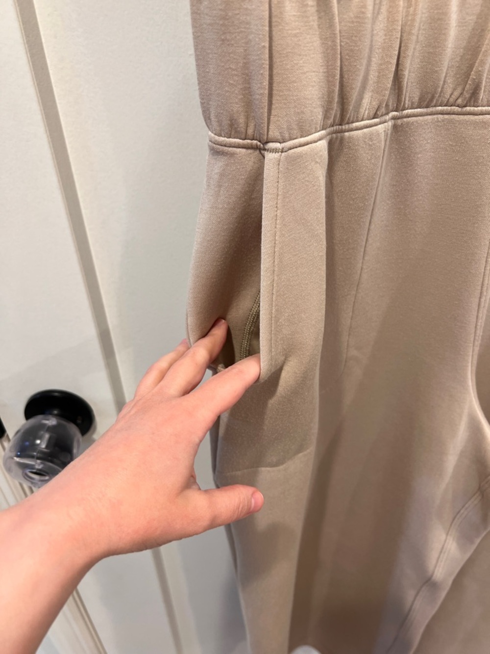 SPANX Air Essentials Wide Leg Cropped Jumpsuit - Picture 4 of 7